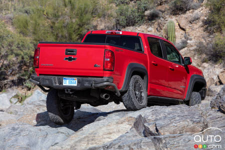Chevrolet Colorado ZR2 Bison, three-quarters rear